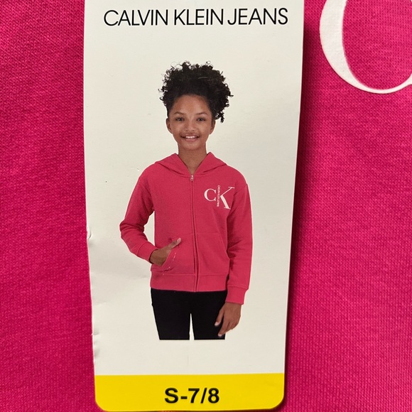 Calvin Klein Girls Hoodie - Picture 3 of 8